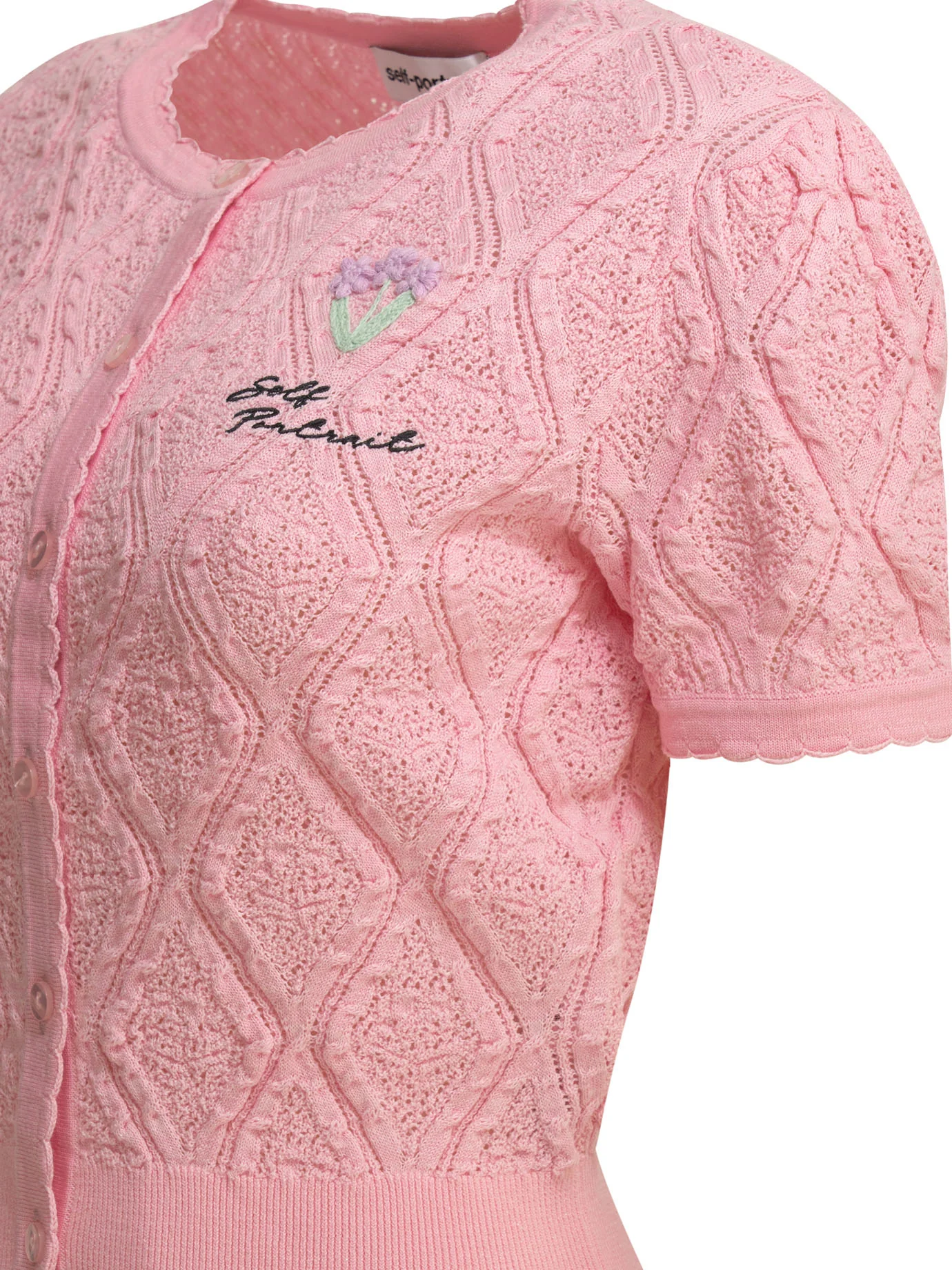 WOVEN KNIT CARDIGAN - Image 4