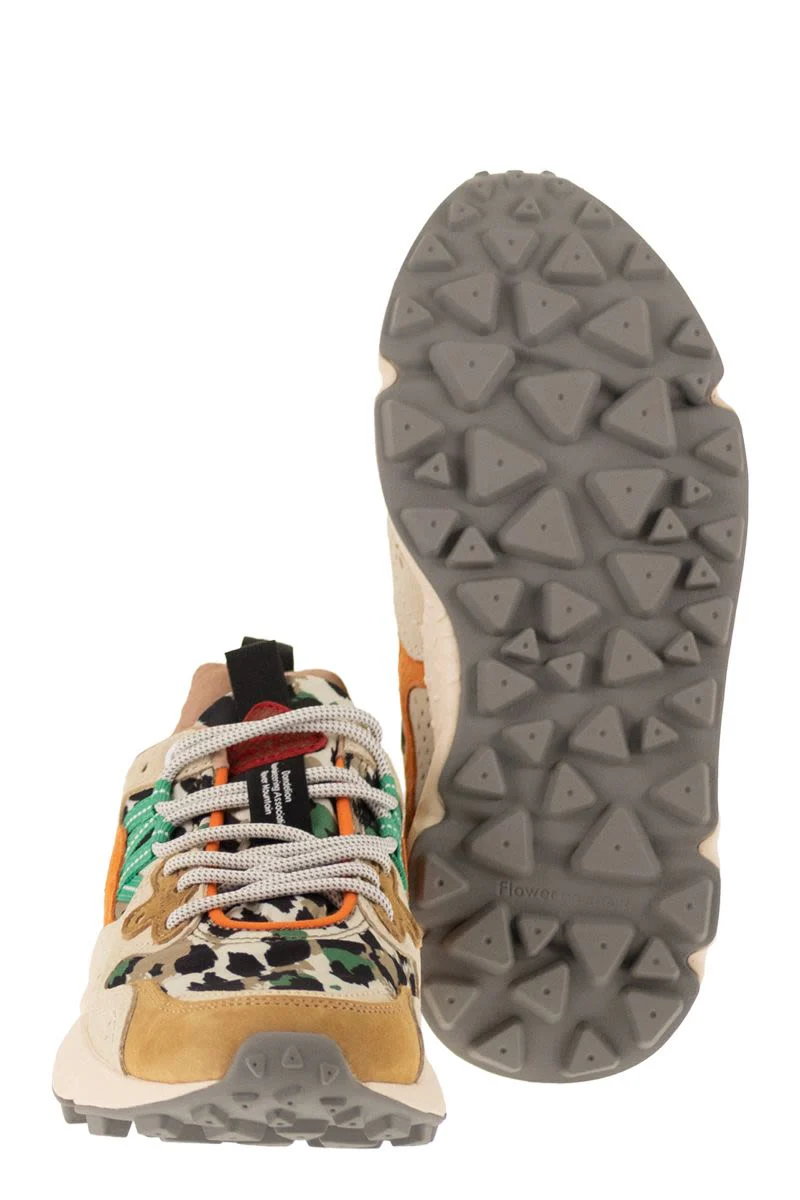 YAMANO 3 - SNEAKERS IN SUEDE AND TECHNICAL FABRIC - Image 5