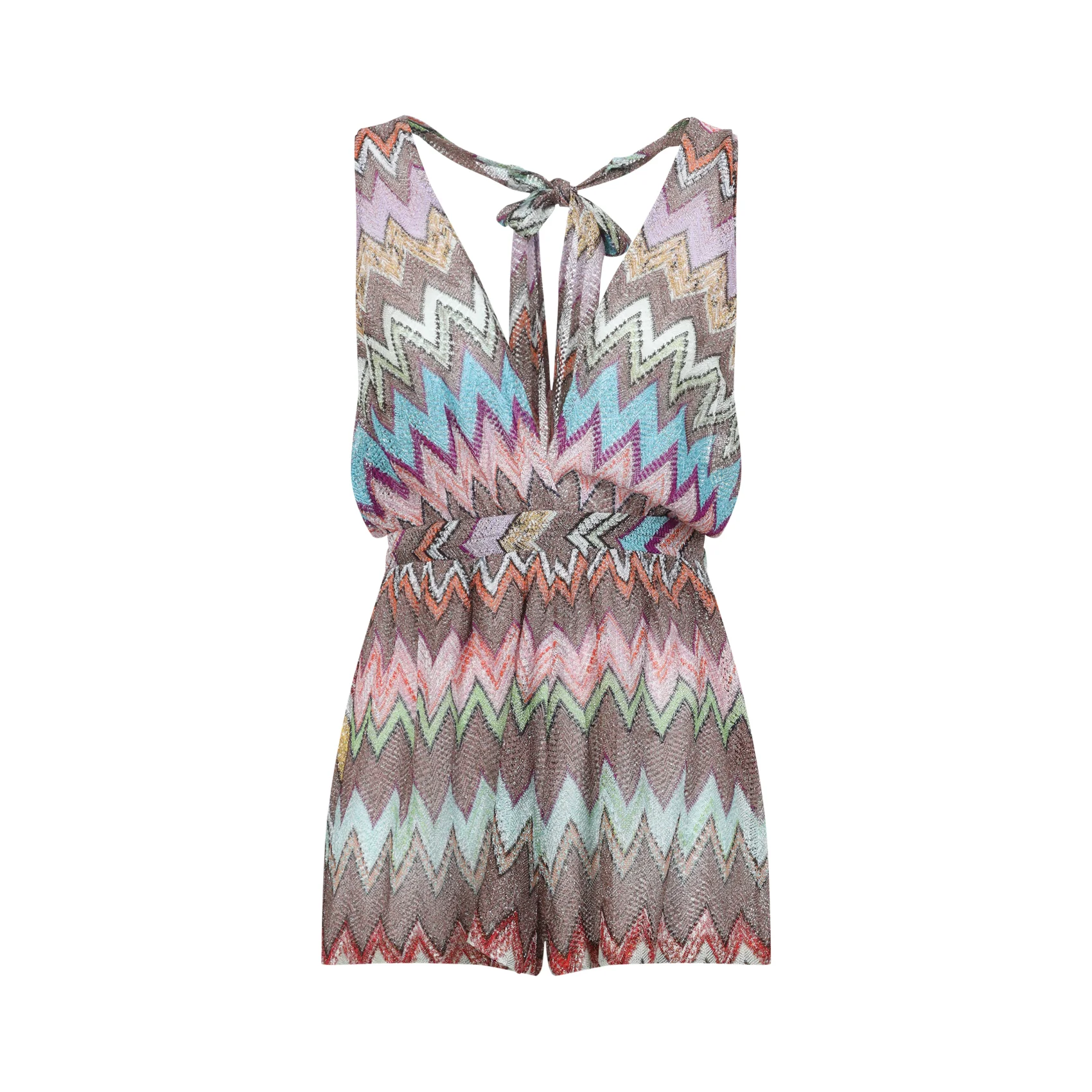 ZIG ZAG SHORT JUMPSUIT